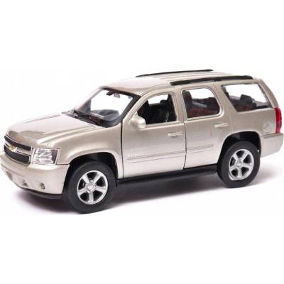 Welly 2008 Chevrolet Tahoe Stříbrná 1:34