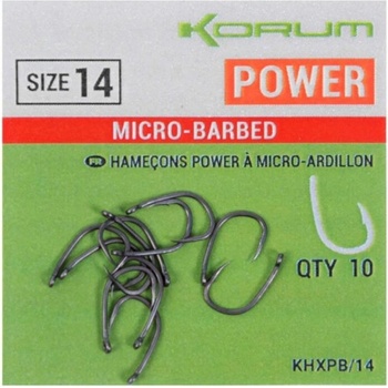 Korum Xpert Power Micro Barbed Hooks vel.8 10 ks