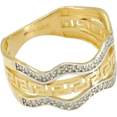 sZlato.cz 3372 Zlatý dámský prsten v antickém vzoru