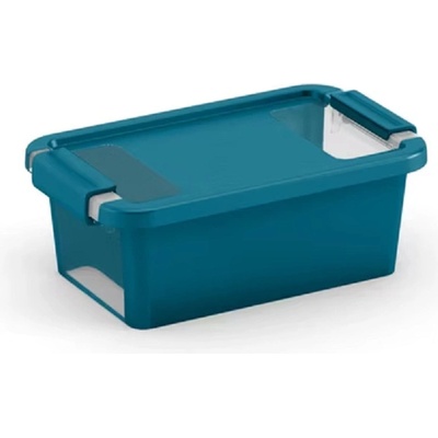 Keter Plastový úložný box BI 3 l , 26,5 x 16 x 10 cm, tyrkys