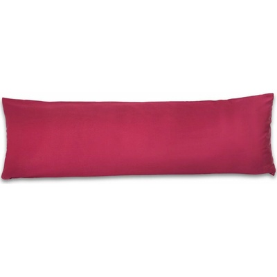 Kvalitex satén na relaxačný vankúš vínový 45 x 120 cm
