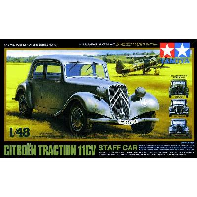 Tamiya Citroën Traction 11CV Staff Car 1:48