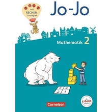 Jo-Jo Mathematik 2. Schuljahr - Allgemeine Ausgabe 2018 - Schlerbuch mit Kartonbeilagen und Lernspurenheft Wolf-Gozdowski TanjaPevná vazba