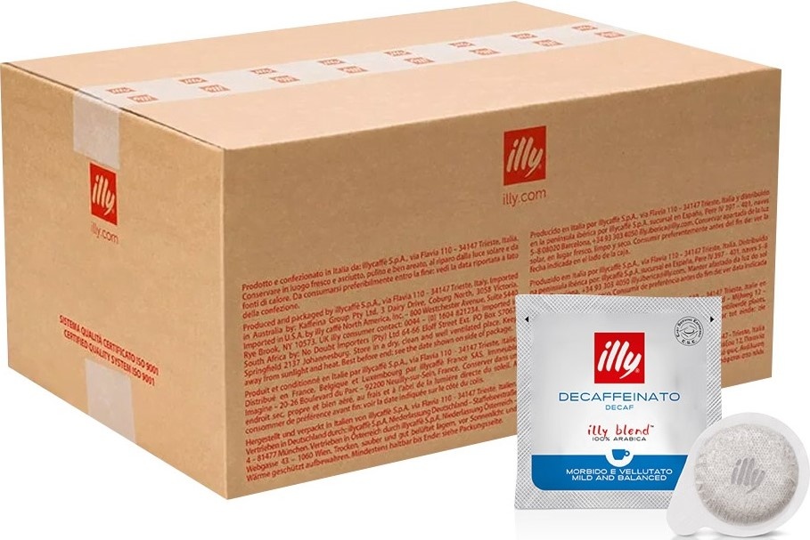 illy Кафе ESE PODs Еспресо без кофеин 200 броя