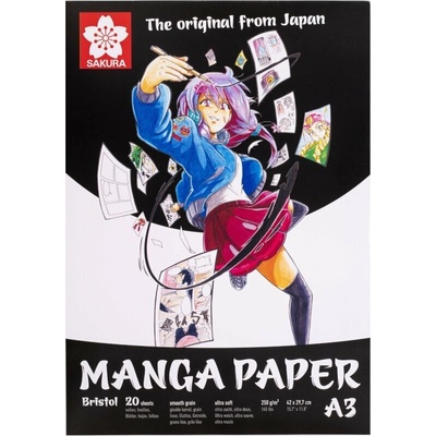Sakura Manga A3 250 g Skicár