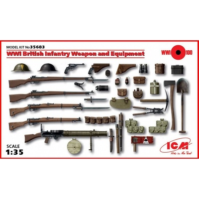 ICM WWI British Infantry Weapon and Equipment 1:35