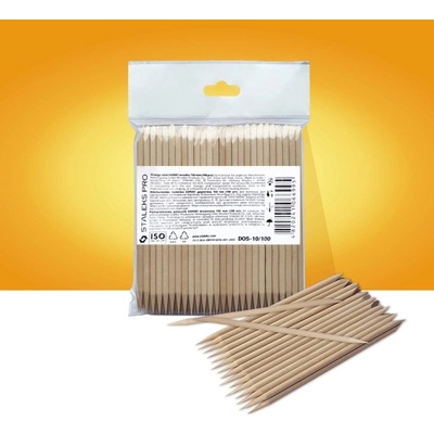 Staleks pomerančové dřívko na manikúru 150 mm 100 ks