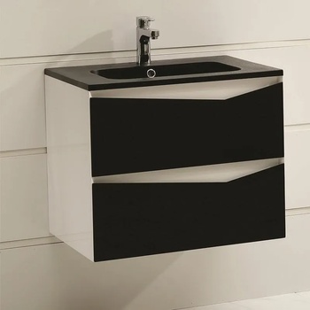 Inter Ceramic Конзолен PVC шкаф ICP 6556 B с умивалник, 65x46x55см (6556 B)