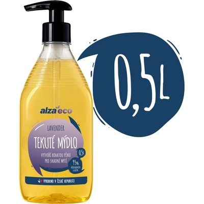 AlzaEco tekuté mydlo levander 500 ml