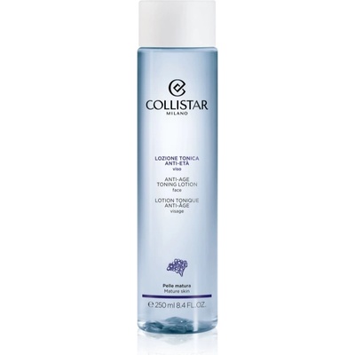 Collistar Cleansing Anti-age Toning Lotion Face озаряващ тоник с анти-бръчков ефект 250ml