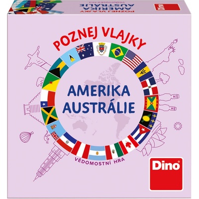 Dino Toys Poznej vlajky: Amerika a Austrálie