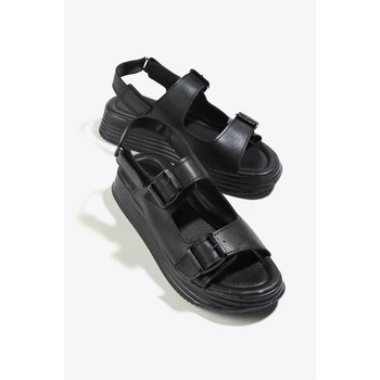 Moda Trend Дамски ежедневни сандали - Черни #333148 (333148_Черно)