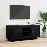 vidaXL ТВ шкаф 102 x 35 x 45 см Черния дъб Инженерна дървесина (880533)