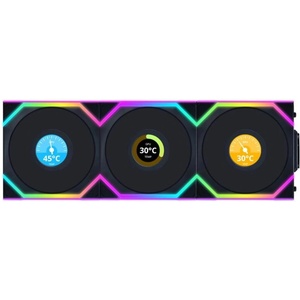 Lian Li UNI Fan SL Wireless LCD ARGB Reverse Blade PWM (12RSLLCD1W3B/LL-FAN-LULI-101)