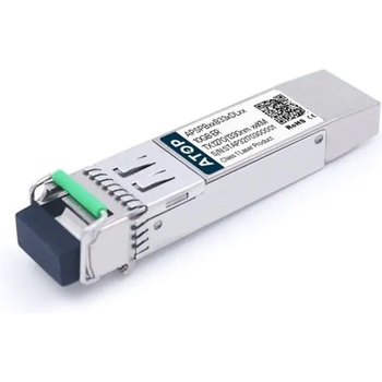 Atop technology 20 км SFP+ модул по едно влакно, 1330-1270 nm, 10 Гигабита, industrial type (APSPB32B33IDL20)