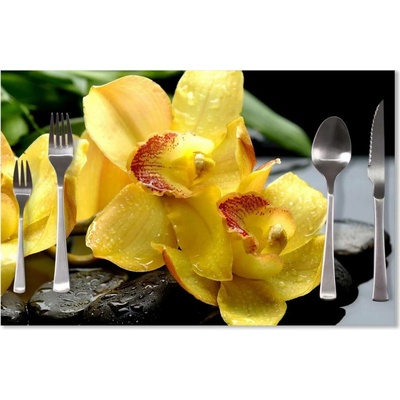 Sablio prostírání Žluté orchideje 40x30cm