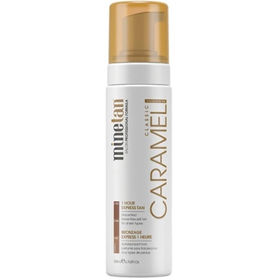 Minetan samoopalovací pěna pro zlatavé opálení Caramel (Classic 1 Hour Express Tan) 200 ml