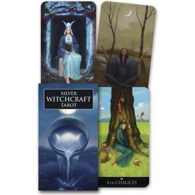 Llewellyn Worldwide Ltd Silver Witchcraft Tarot Deck | Lo Scarabeo, Barbara Moore, Franco Rivolli