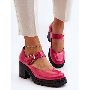 Step in style Дамски обувки на дебел ток модел 193922 Step in style