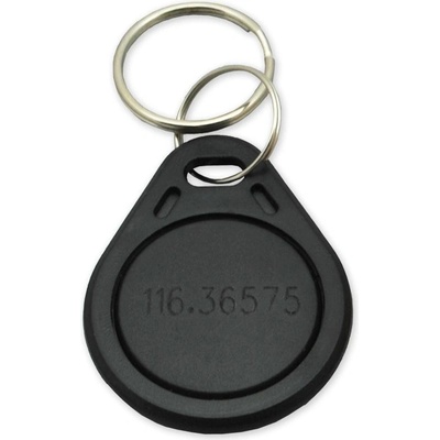 Prívesok na kľúče ELDEMA Duální proximitní RFID EM Marine 125 kHz / MIFARE 13,56 MHz čierny plast