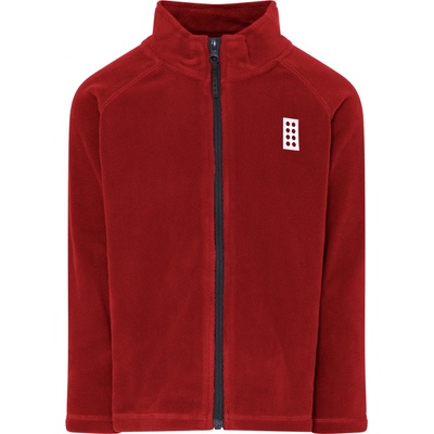 LEGO Wear Sinclair Dětská fleecová mikina Dark red