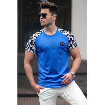 Madmext Мъжка тениска 5110 - Синя 300454 (300454_Синьо)