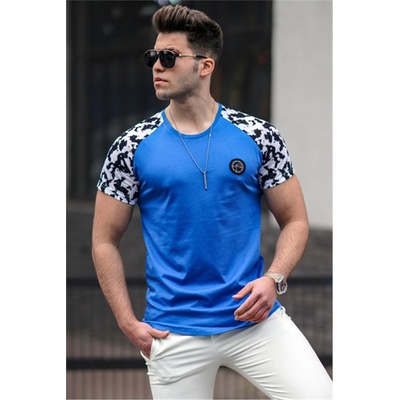 Madmext Мъжка тениска 5110 - Синя 300454 (300454_Синьо)