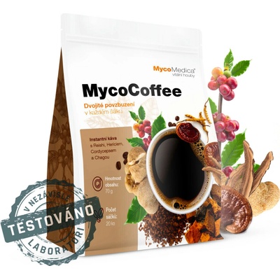 MycoMedica MycoCoffee 20 x 3.5 g – Zboží Dáma