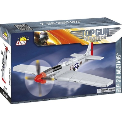 Cobi 5847 TOP GUN Maverick 1:48 Americké stíhacie lietadlo North American P-51D Mustang