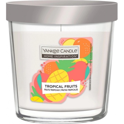 Yankee Candle Vonná svíčka ve skle Home Inspiration Tropical Fruits, 200 g