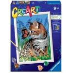 Cre Art Kitten and butterfly Painting kit
