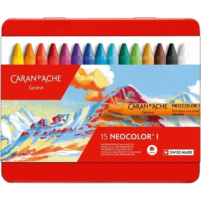 Sada voskových pastelů Neocolor I 15 ks