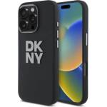 DKNY Калъф DKNY Liquid Silicone Metal Logo iPhone 16 Pro Max - черен (3666339334734)