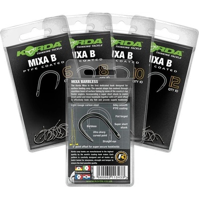 Korda Mixa Barbless veľ.6 10ks