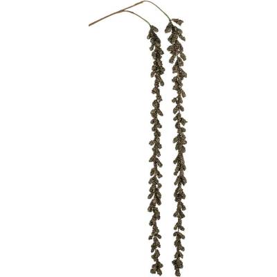 Větev s bobulemi, zelená, 110cm (DOPRODEJ)|Ego Dekor