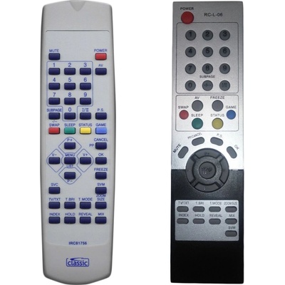 GENERAL Aeg rc-l-06 irc81756 - дистанционно управление дубликат (rc-l-06 irc81756)