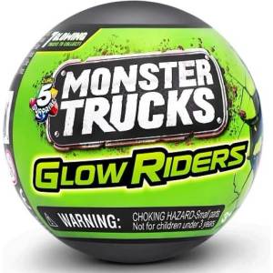 ZURU 5 Surprise: Monster Trucks - Glow Riders (ZU77266GQ2)