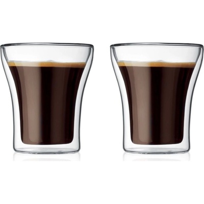 BODUM Dvoustěnná sklenice ASSAM malá 2 x 200 ml