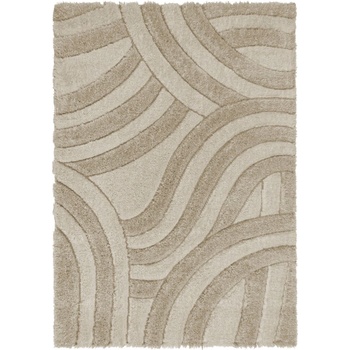 Flair Rugs Бежов ръчно изработен килим от рециклирани влакна 200x290 cm Velvet - Flair Rugs (503119375798)