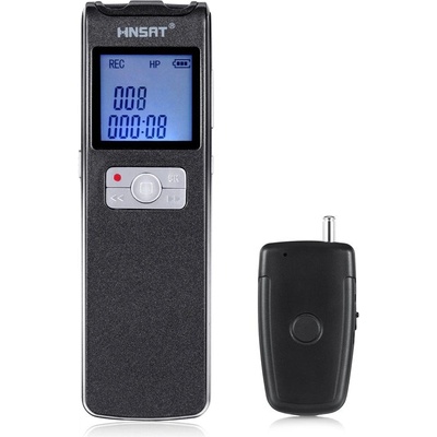 Hnsat Диктофон dvr-308a с безжичен микрофон (8gb)