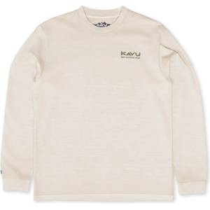 KAVU Мъжка блуза с дълъг ръкав KAVU Camper Longsleeve - Classic Beige - размер XS (216-9047-0111)
