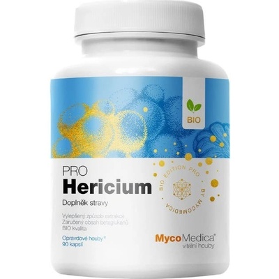 MycoMedica Hericium PRO BIO 90 rastlinných kapsúl