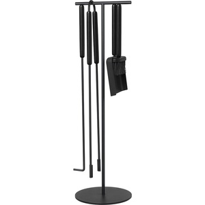 Blomus Инструменти за камина Ashi черни 5 части (66154)