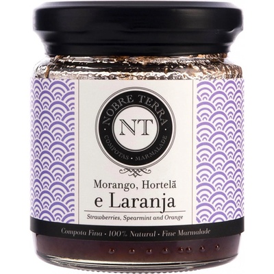 Nobre Terra Jahoda, mäta a pomaranč extra džem 250 g