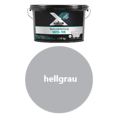 MUREXIN hydroizolácia špeciálna WD 1K, hellgrau (13 kg)