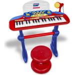 Bontempi Електронно пиано червено-синьо (133740)