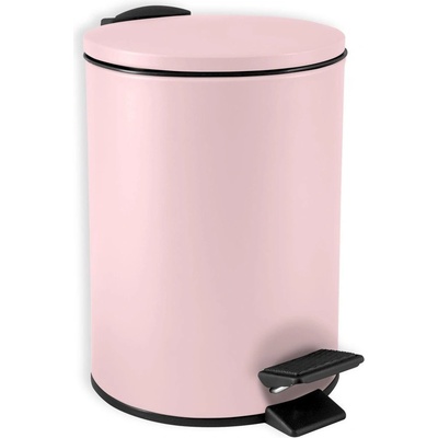 spirella Розово стоманено кошче за боклук с педал 3 l Adelar - Spirella (10.20580)