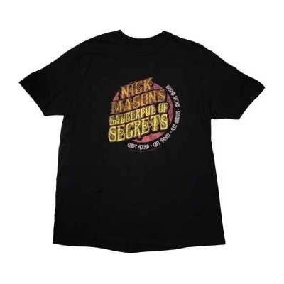 Nick Mason's Saucerful Of Secrets t-shirt Europe Tour 2023 back Print & Ex-tour