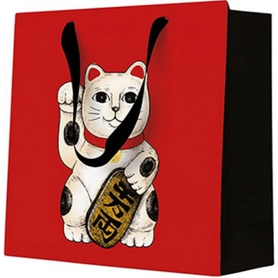 PAW 3 Dárková taška PAW MANEKI NEKO 20x10x25