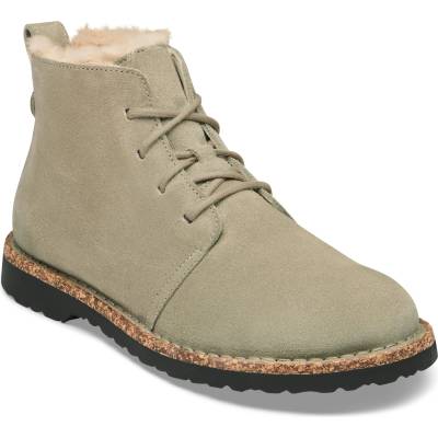 Birkenstock Дамски зимни ботуши Birkenstock Women's Uppsala Mid Suede Shearling Winter boots - Taupe - размер 36 (121-1075-0311)
